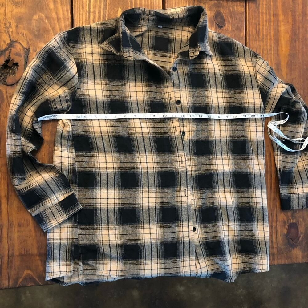 Fall Flannel Sz Sm SHEIN